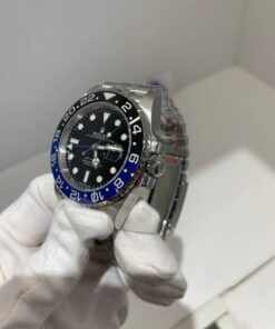 Alternative view of Rolex Super Clone Watches 1:1 BATMAN GMT Master II M126710blnr Jubilee 3285 Movement