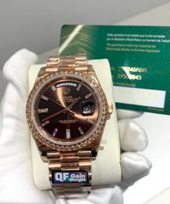 Alternative view of Rolex Super Clone Watch 1:1 DAY DATE  m228345rbr-0024