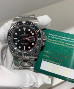 Alternative view of Rolex Super Clone Watch 1:1 GMT MASTER II m126710grnr-0004