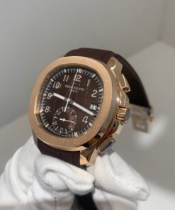 Alternative view of Patek Philippe Super Clone Watch 1:1 AQUANAUT 5968R-001