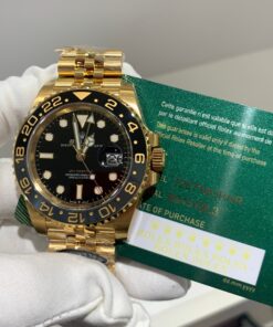 Alternative view of Rolex Super Clone Watch 1:1 GMT MASTER II M126718GRNR-0001